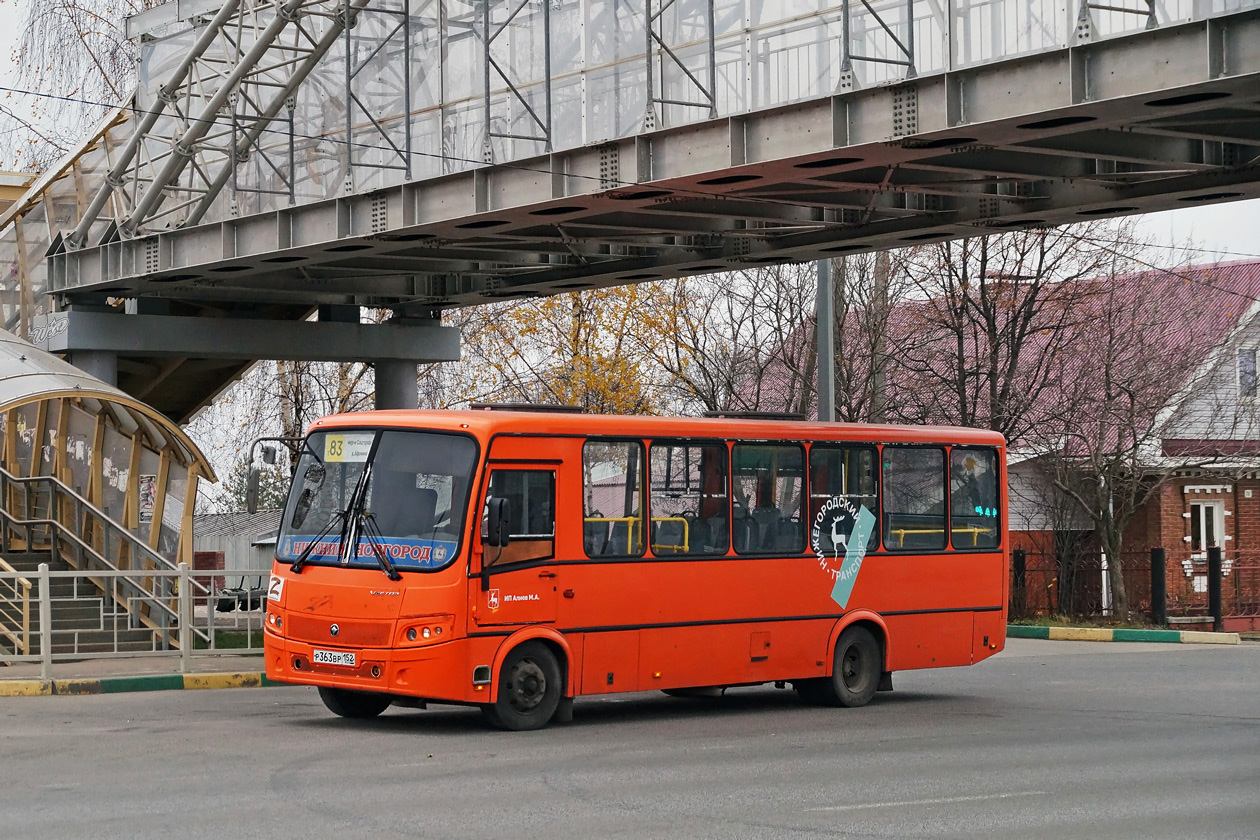 Нижегородская область, ПАЗ-320414-05 "Вектор" № Р 363 ВР 152