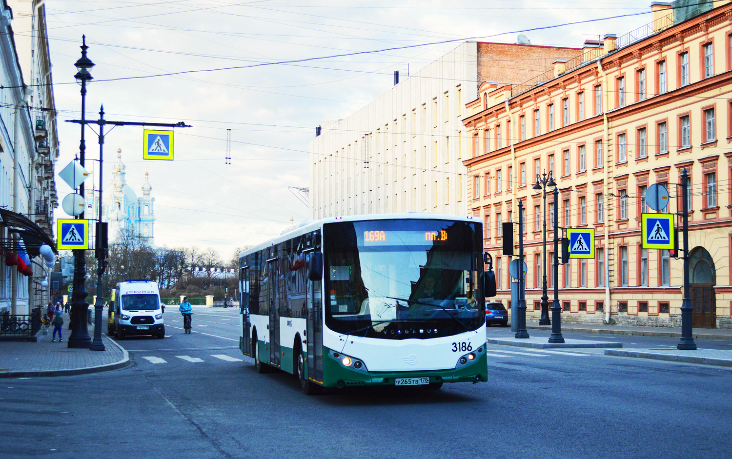 Санкт-Петербург, Volgabus-5270.00 № 3186