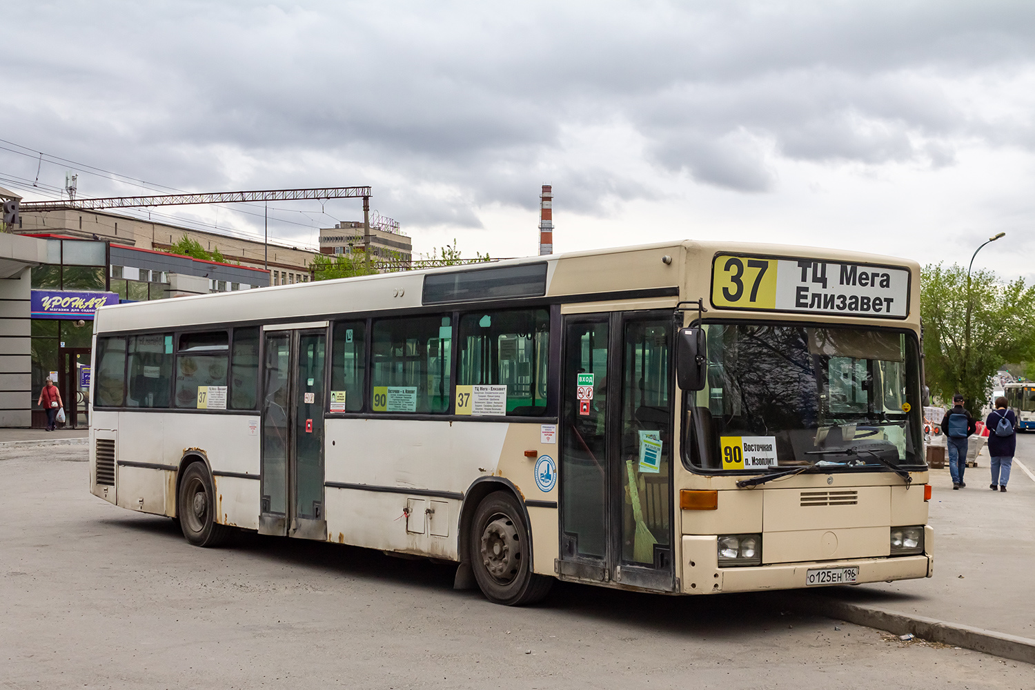 Свердловская область, Mercedes-Benz O405N № О 125 ЕН 196