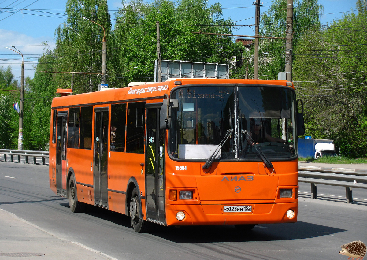 Нижегородская область, ЛиАЗ-5293.60 № 15504