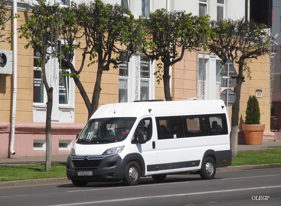 Витебская область, Автодом-21083* (Citroёn Jumper) № АК 4120-2