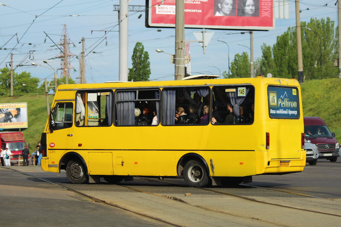 Одесская область, БАЗ-А079.04 "Эталон" № BH 0180 AA