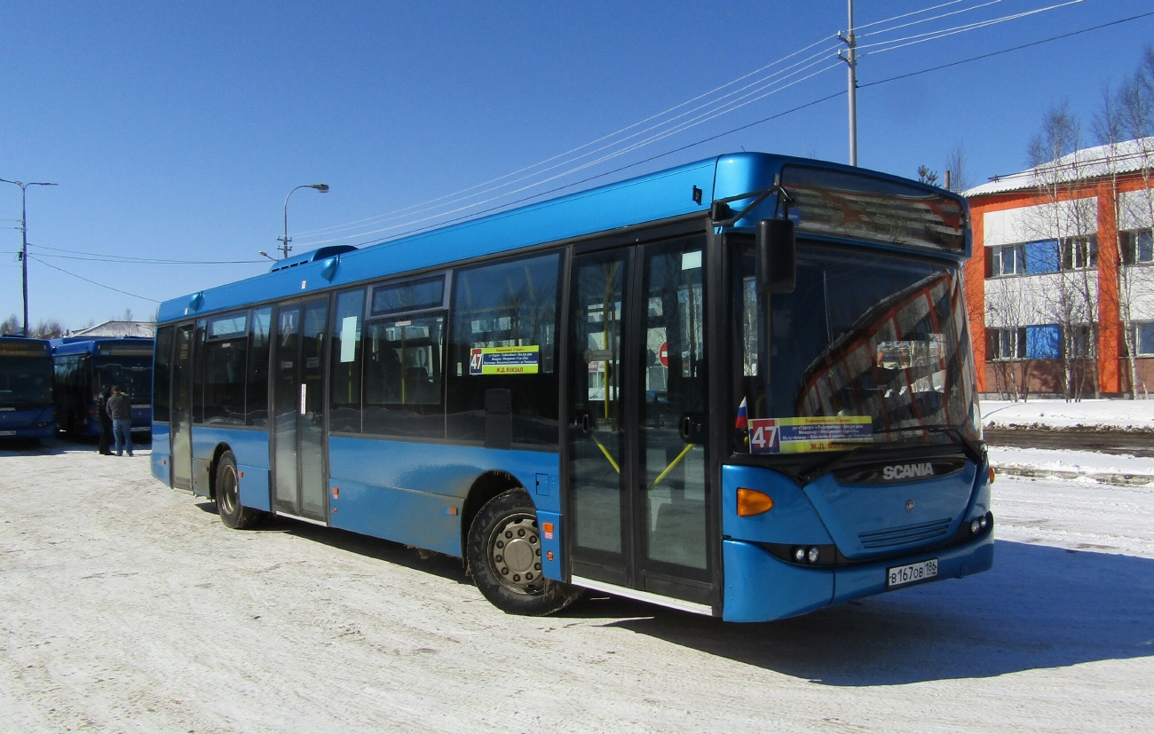 Ханты-Мансийский АО, Scania OmniLink II (Скания-Питер) № В 167 ОВ 186