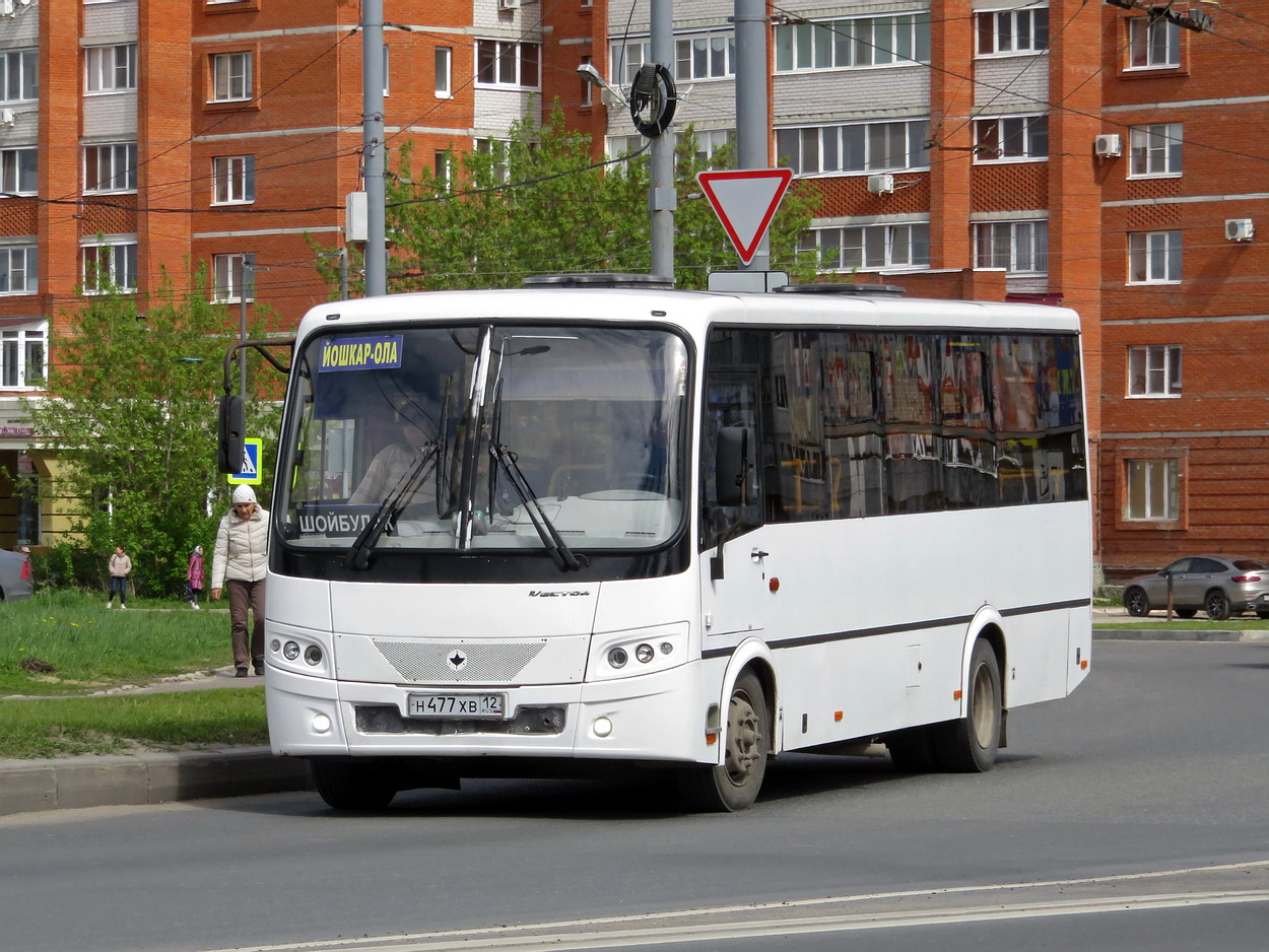 Марий Эл, ПАЗ-320414-05 "Вектор" (1-2) № Н 477 ХВ 12