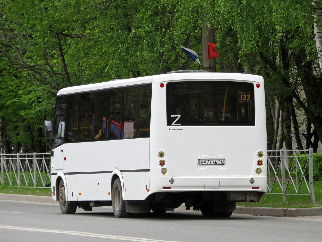 Марий Эл, ПАЗ-320414-05 "Вектор" (1-2) № Н 477 ХВ 12