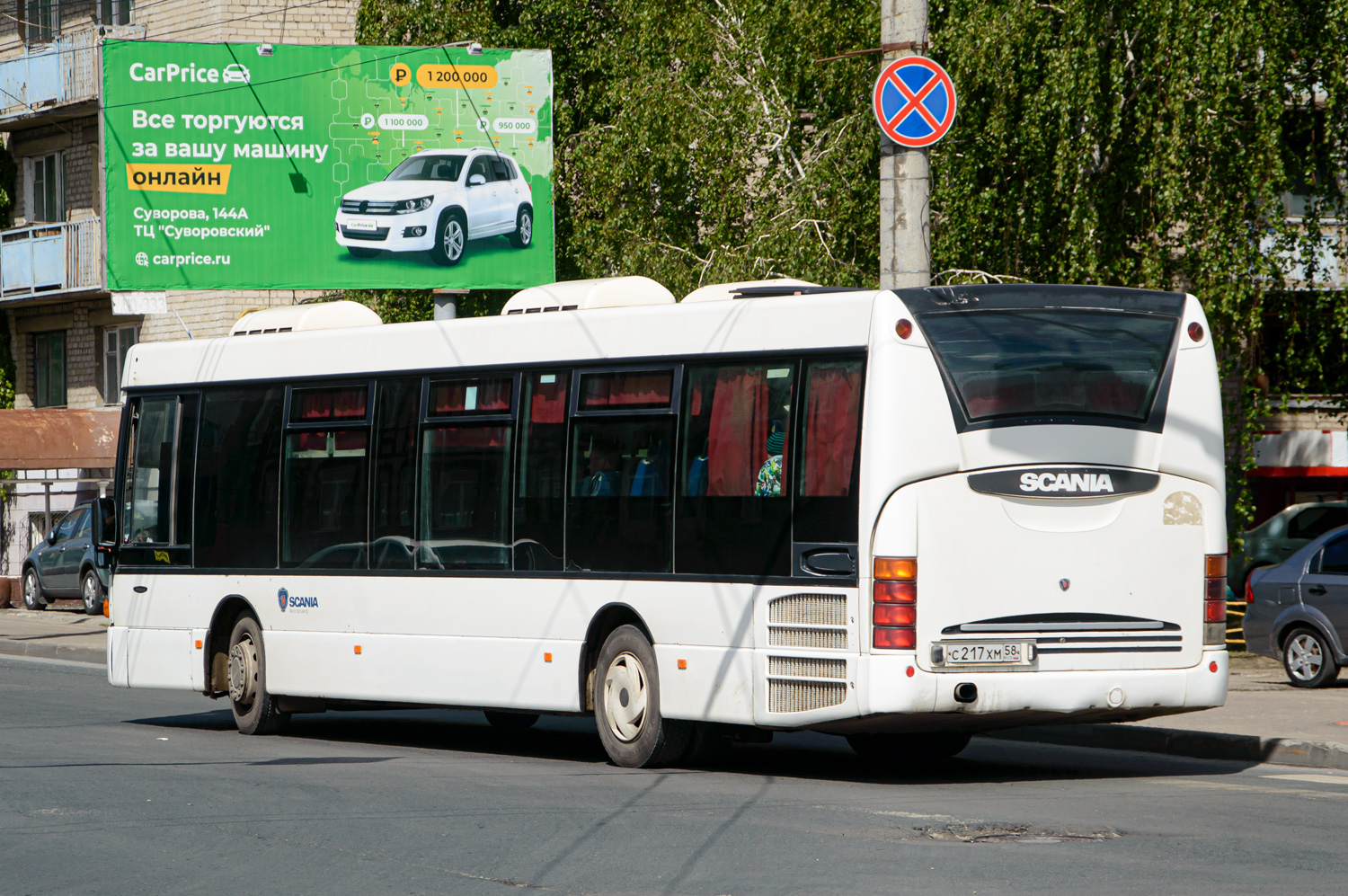 Пензенская область, Scania OmniLink I (Скания-Питер) № С 217 ХМ 58
