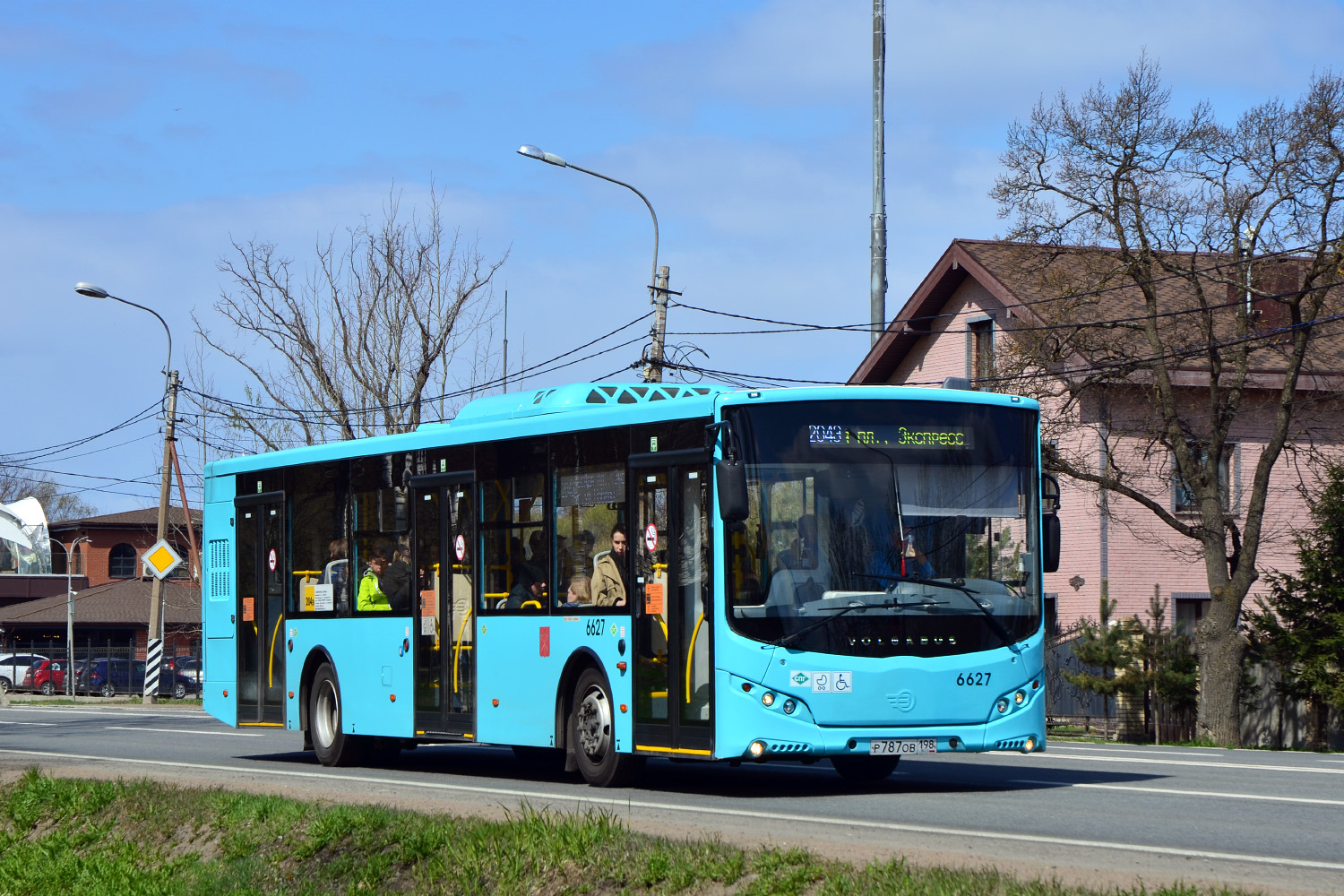 Санкт-Петербург, Volgabus-5270.G4 (LNG) № 6627