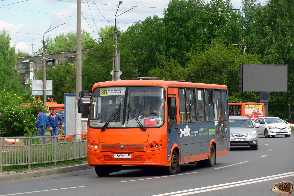 Нижегородская область, ПАЗ-320414-05 "Вектор" № Р 387 РЕ 152