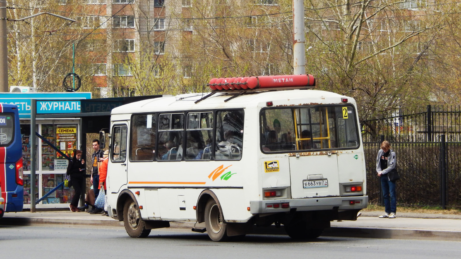 Томская область, ПАЗ-32054 № Е 663 УВ 70