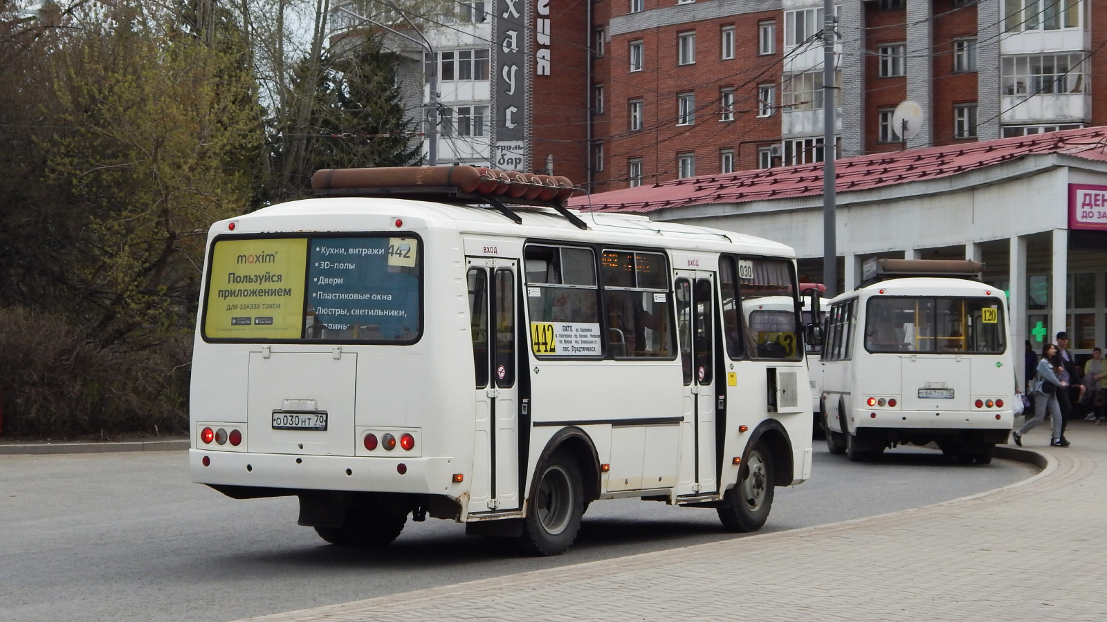 Томская область, ПАЗ-32054 № О 030 НТ 70