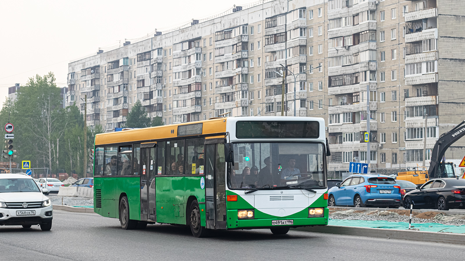 Свердловская область, Mercedes-Benz O405N № О 491 АТ 196