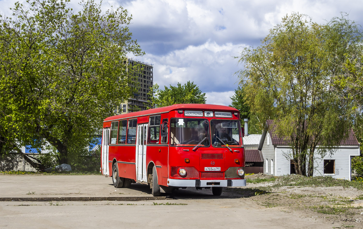 Москва, ЛиАЗ-677МБ № Х 703 КО 797