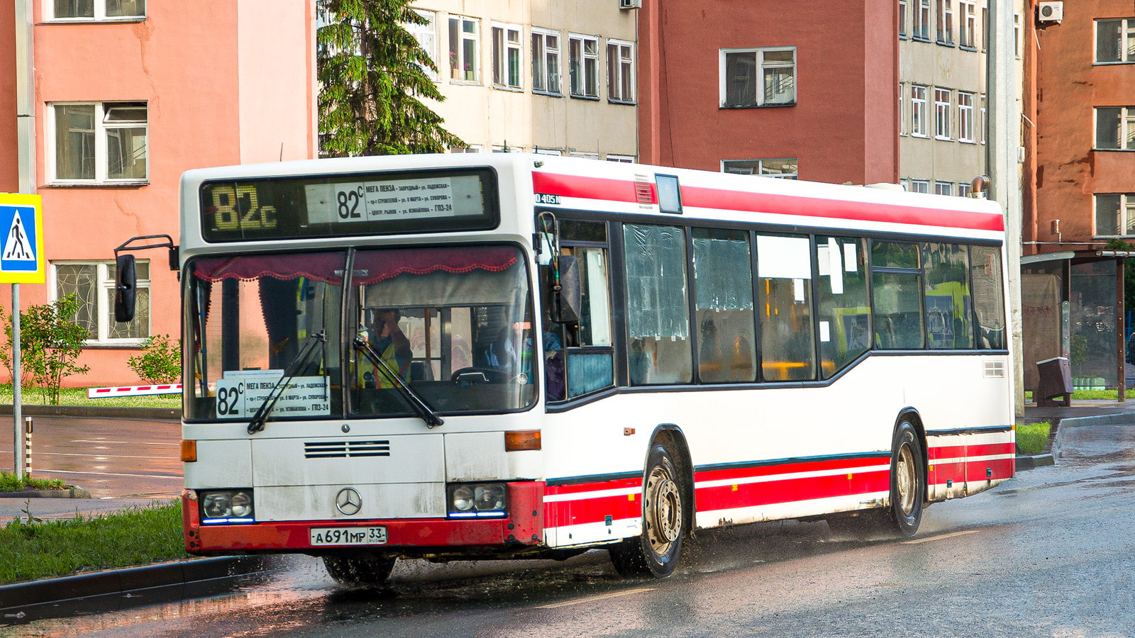 Пензенская область, Mercedes-Benz O405N2 № А 691 МР 33