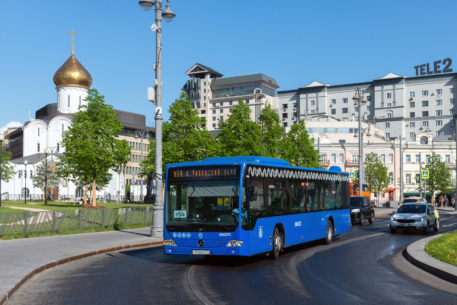 Москва, Mercedes-Benz Conecto II № 080371