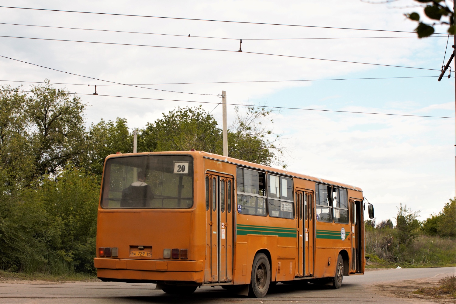 Saratov region, Ikarus 260.50 # ВА 729 64