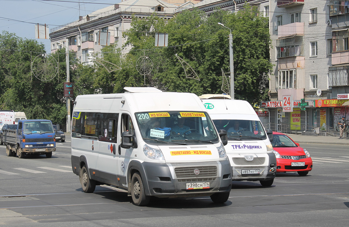 Челябинская область, Нижегородец-FST613 (FIAT Ducato) № У 398 СН 174