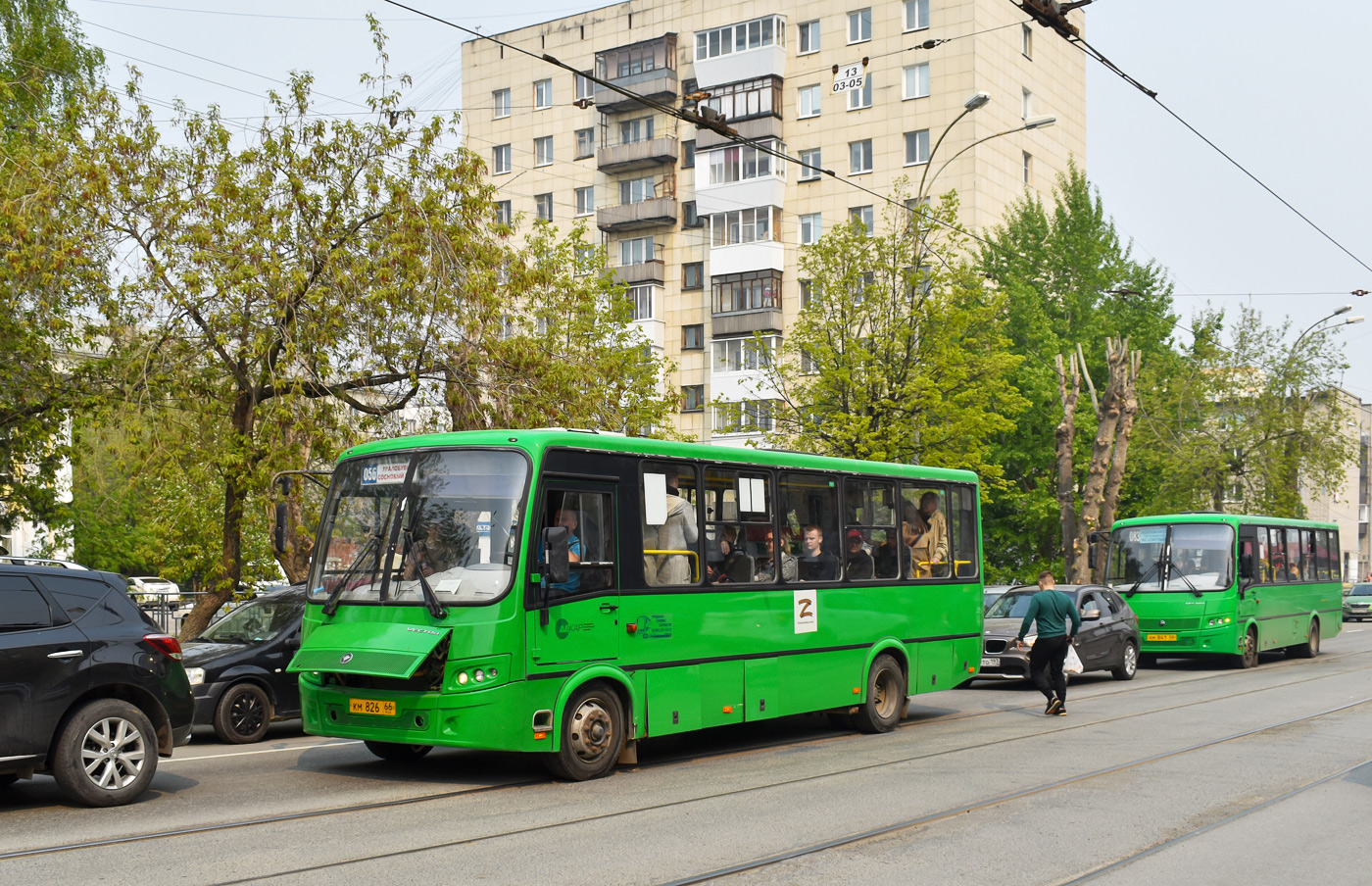 Свердловская область, ПАЗ-320412-14 "Вектор" № КМ 826 66