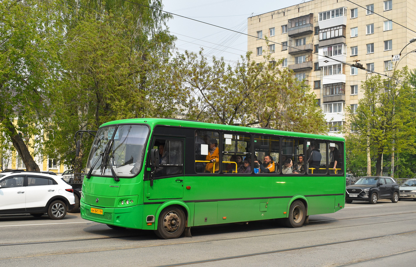 Свердловская область, ПАЗ-320414-04 "Вектор" (1-2) № КМ 841 66