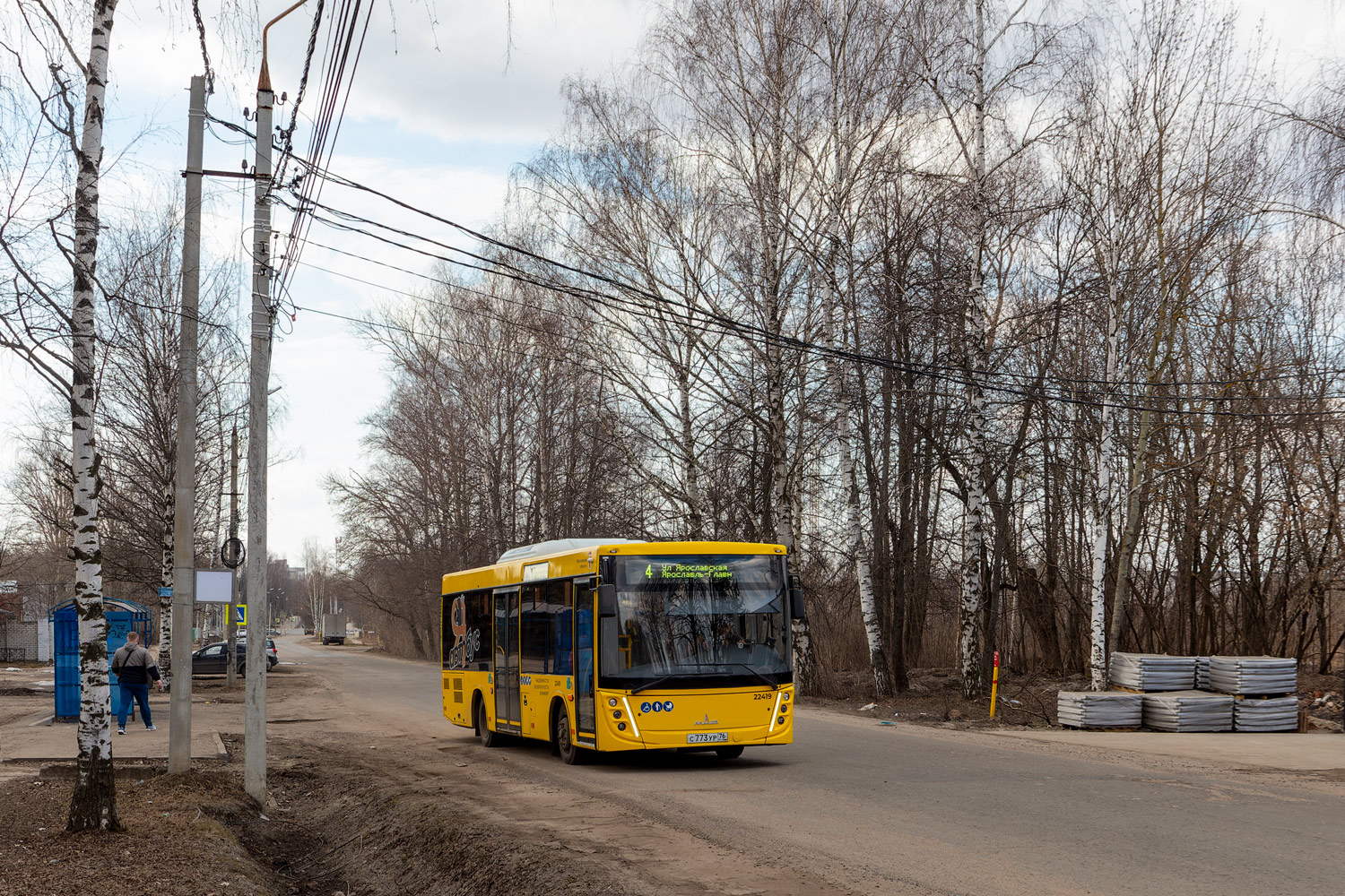 Ярославская область, МАЗ-206.047 № 22419