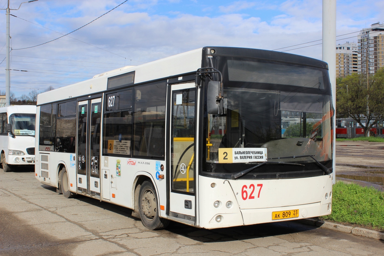 Краснодарский край, МАЗ-206.086 № 627