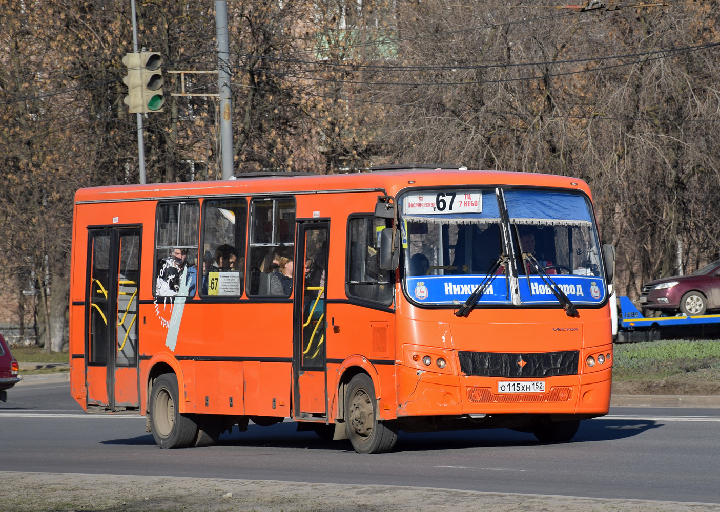 Нижегородская область, ПАЗ-320414-05 "Вектор" № О 115 ХН 152