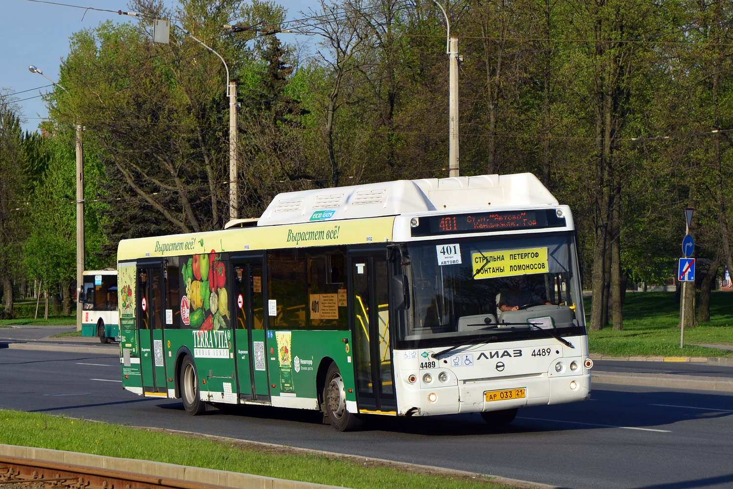 Sankt Petersburg, LiAZ-5292.67 (CNG) Nr. 4489