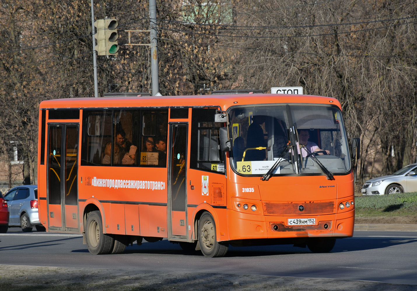 Нижегородская область, ПАЗ-320414-04 "Вектор" № 31035