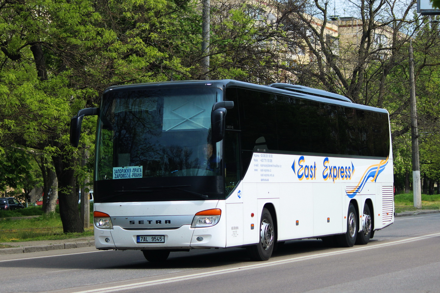 Чехия, Setra S416GT-HD/3 № 7AL 9545