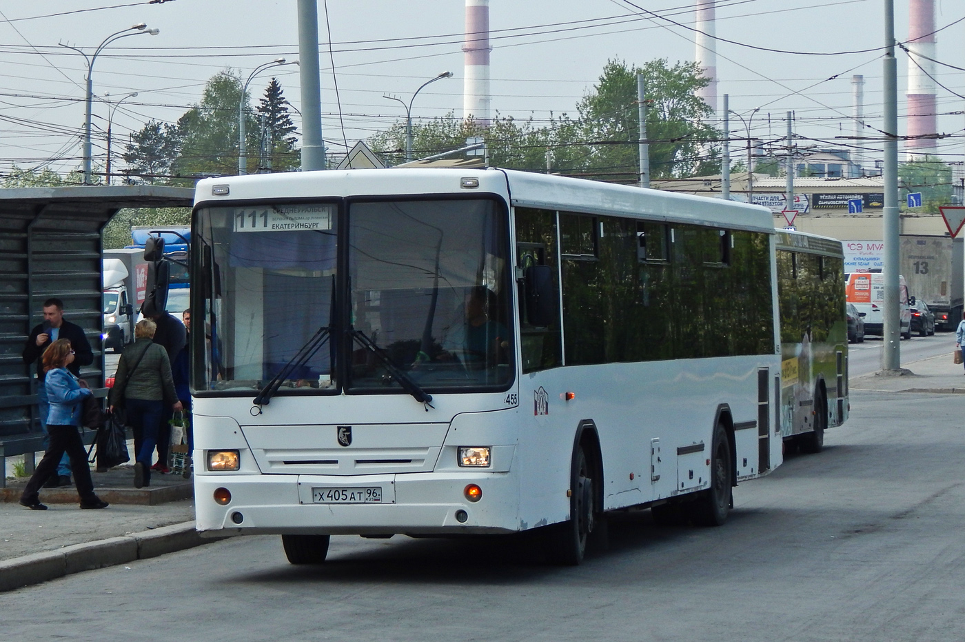 Sverdlovsk region, NefAZ-5299-10-33 # 455