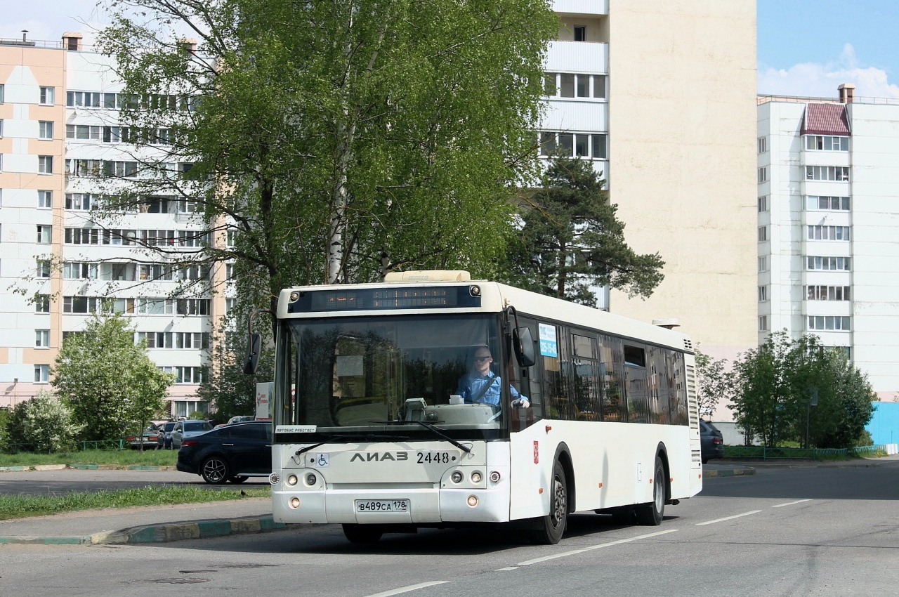 Санкт-Петербург, ЛиАЗ-5292.60 № 2448