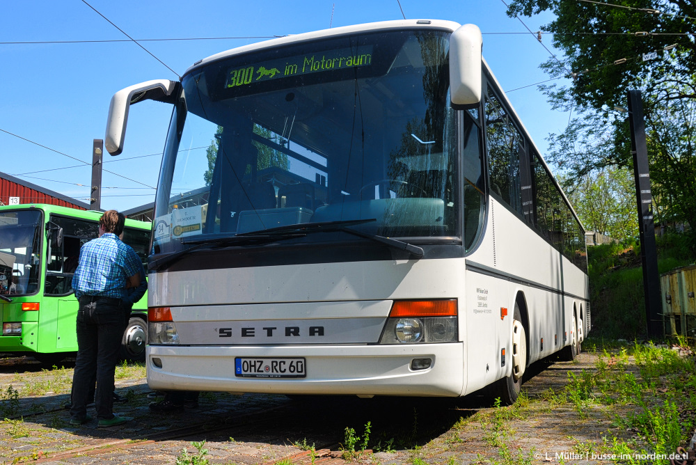 Нижняя Саксония, Setra S317UL-GT № OHZ-RC 60; Нижняя Саксония — Bustreffen Wehmingen Hannoversches Straßenbahnmuseum 14.05.2023