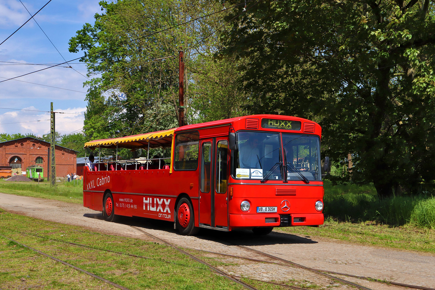 Гессен, Mercedes-Benz O305 № VB-O 305H; Нижняя Саксония — Bustreffen Wehmingen Hannoversches Straßenbahnmuseum 14.05.2023