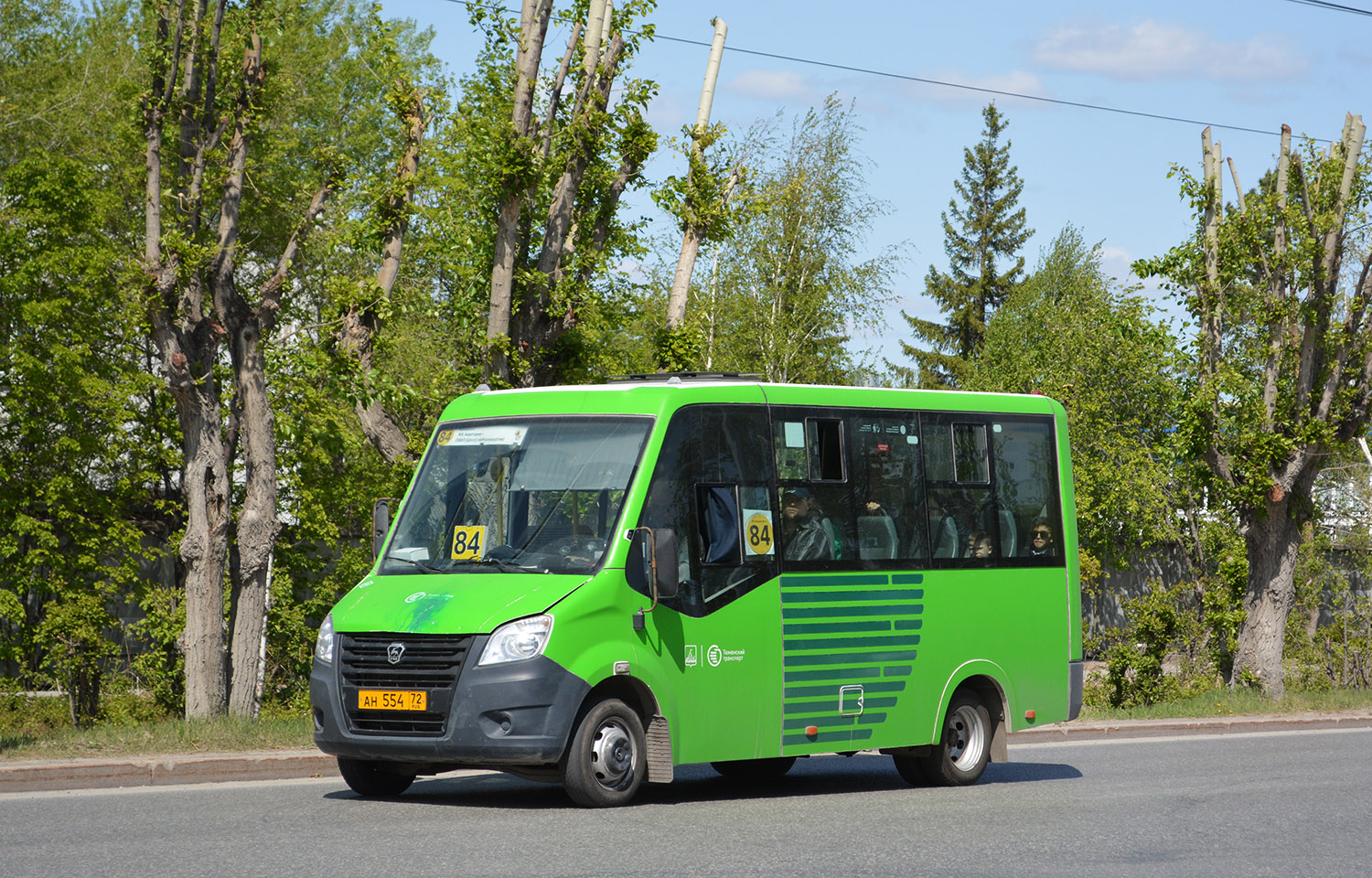 Тюменская область, ГАЗ-A64R45 Next № АН 554 72