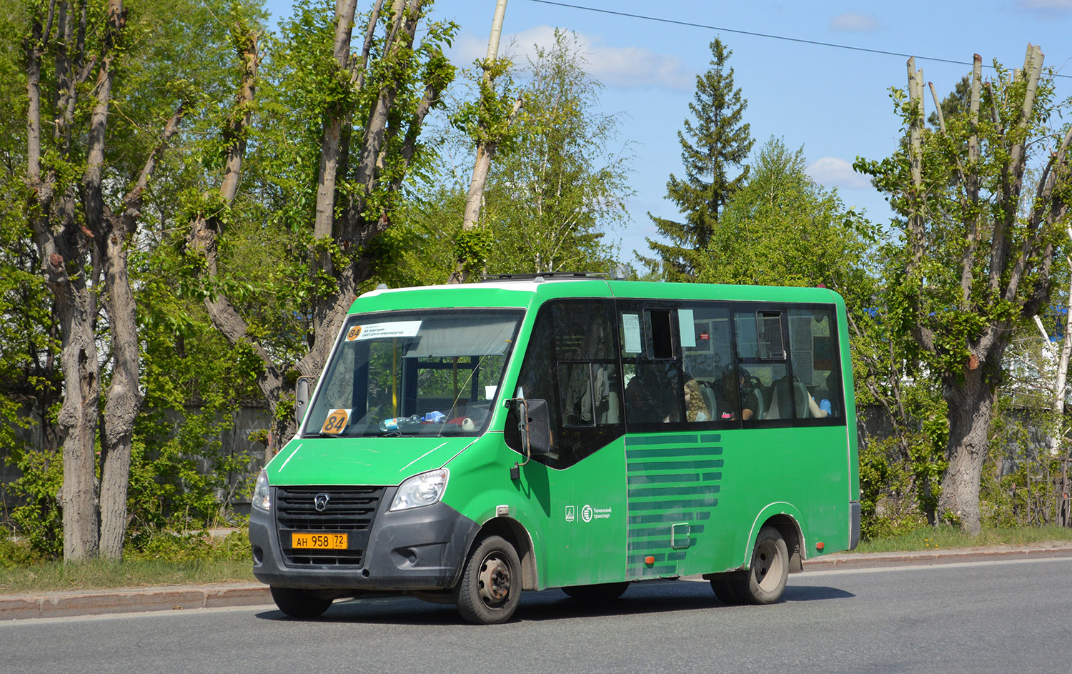 Тюменская область, ГАЗ-A64R45 Next № АН 958 72