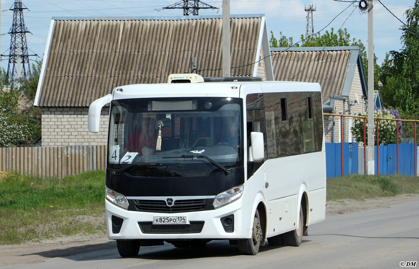 Волгоградская область, ПАЗ-320435-04 "Vector Next" № К 825 РО 134