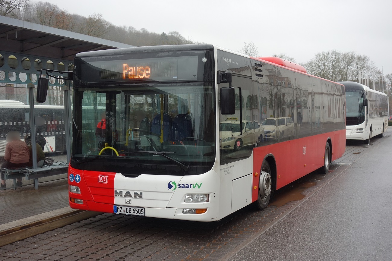 Рейнланд-Пфальц, MAN A20 Lion's City Ü NÜ323 № MZ-DB 6505