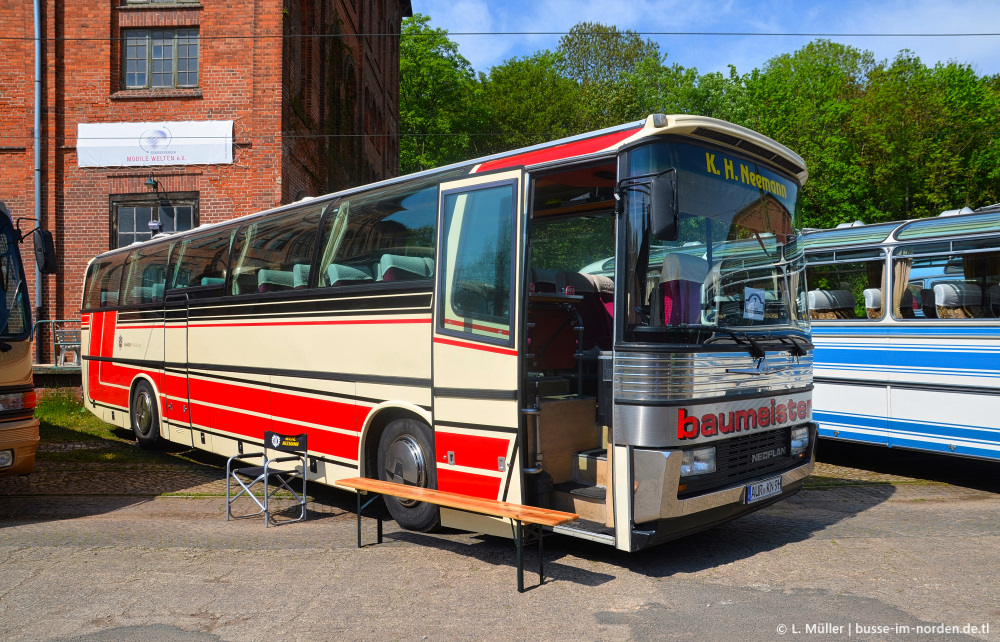 Нижняя Саксония, Neoplan N216H Jetliner № AUR-KN 9H; Нижняя Саксония — Bustreffen Wehmingen Hannoversches Straßenbahnmuseum 14.05.2023