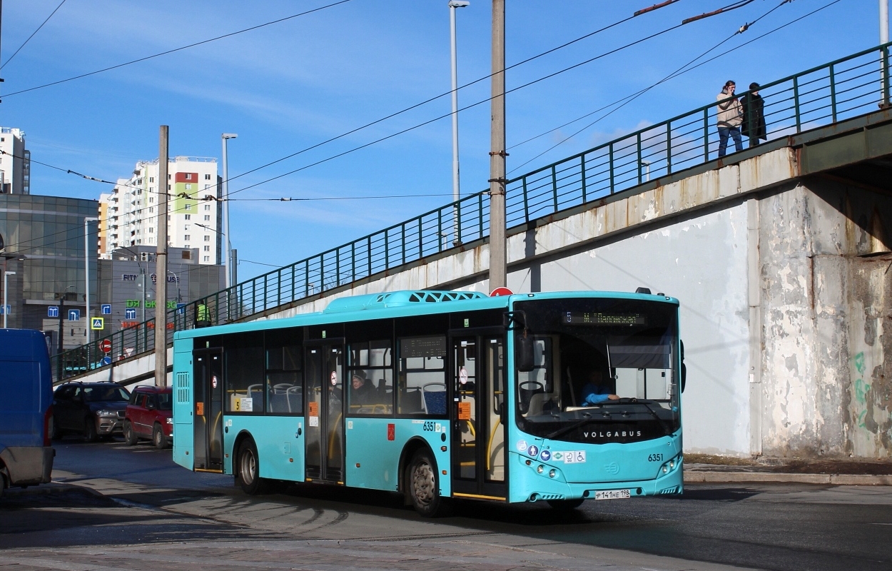 Санкт-Петербург, Volgabus-5270.G4 (LNG) № 6351