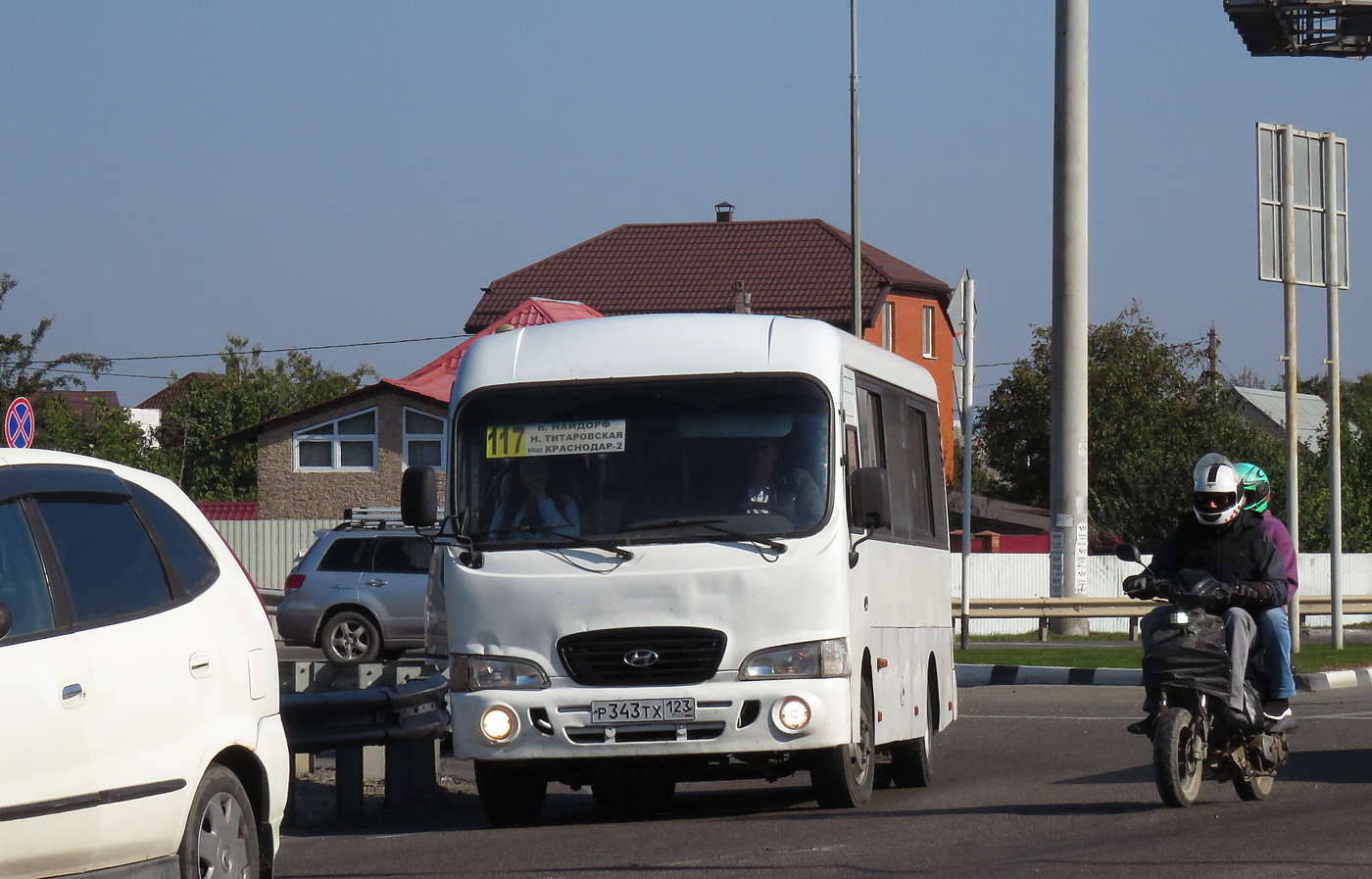 Краснодарский край, Hyundai County LWB C11 (ТагАЗ) № Р 343 ТХ 123