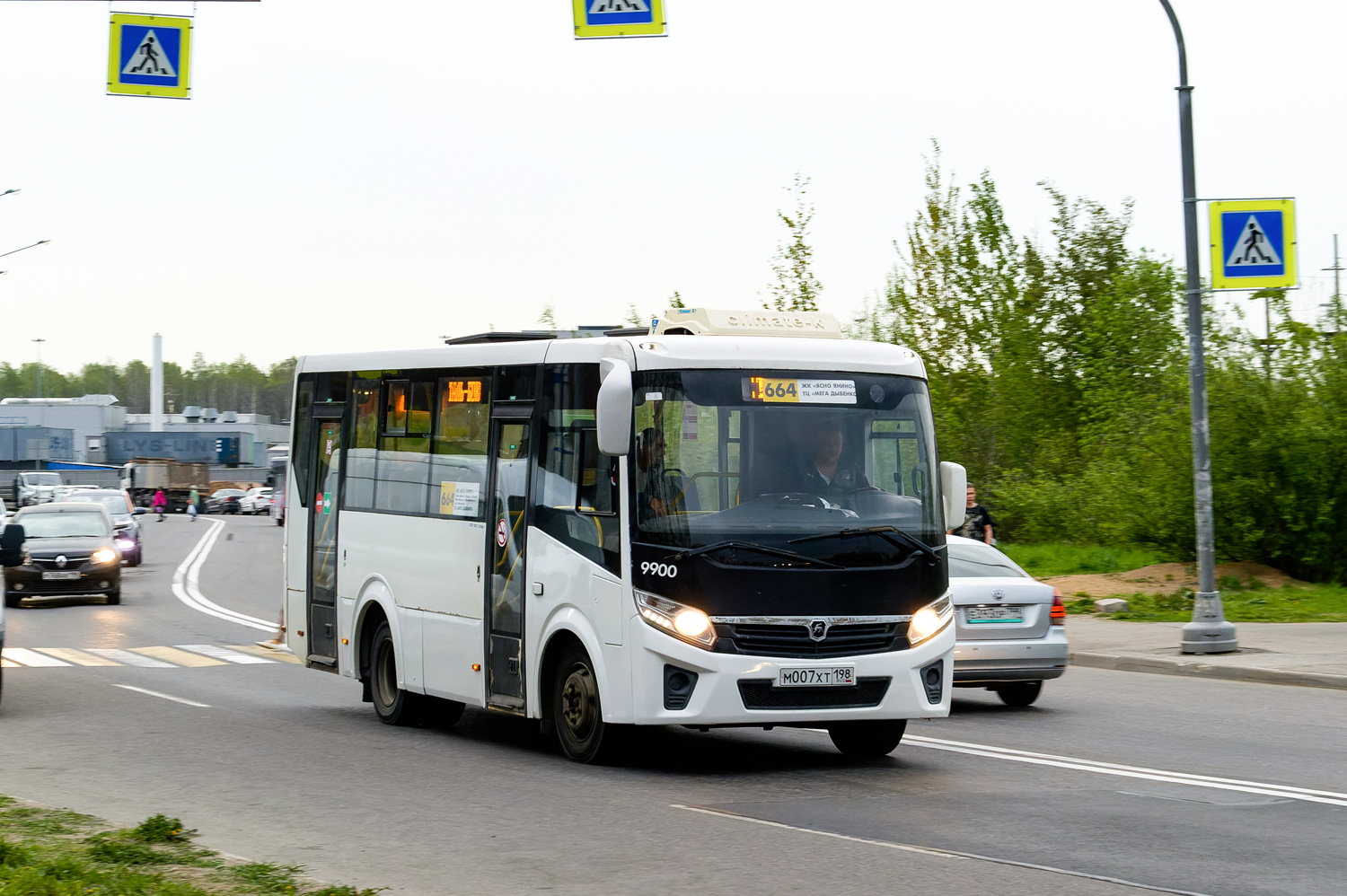 Санкт-Петербург, ПАЗ-320405-04 "Vector Next" № 9900