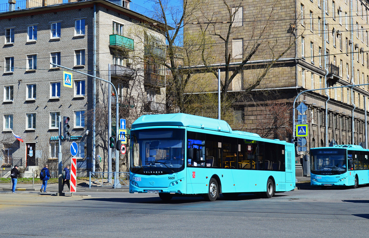 Санкт-Петербург, Volgabus-5270.G4 (CNG) № 5609