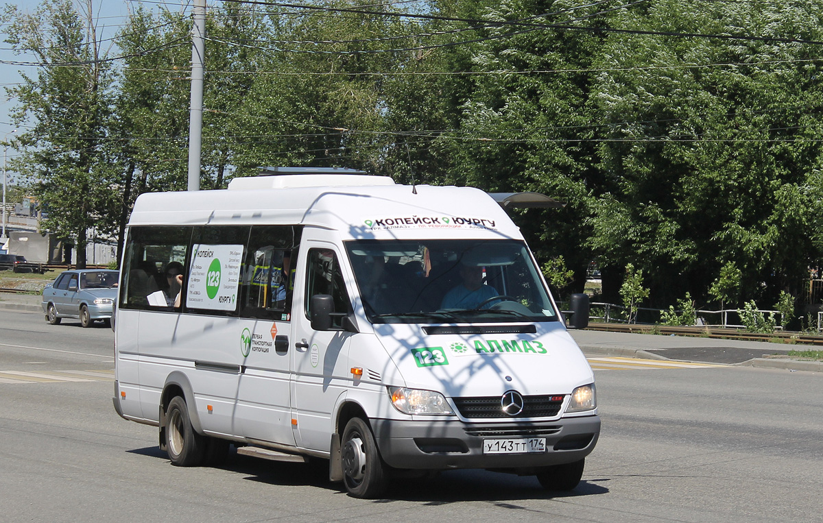 Челябинская область, Луидор-223237 (MB Sprinter Classic) № У 143 ТТ 174