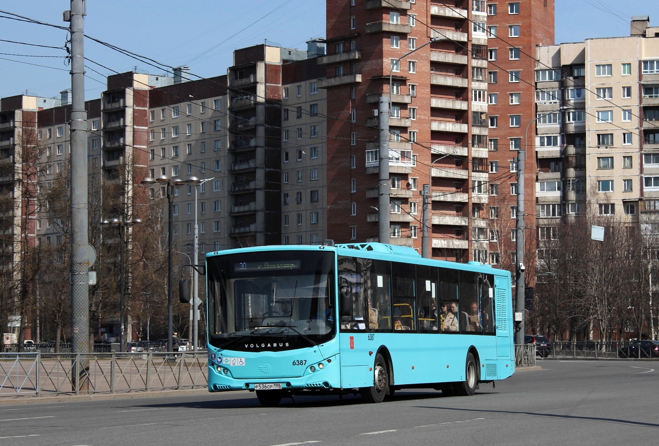 Санкт-Петербург, Volgabus-5270.G4 (LNG) № 6387