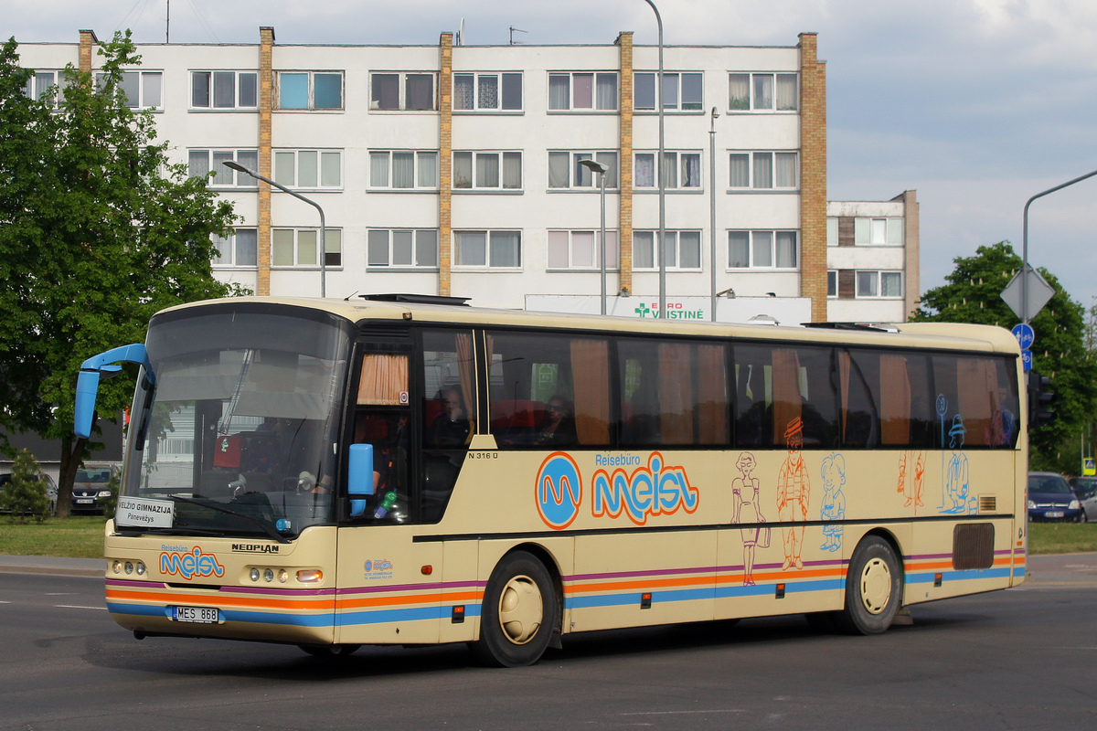 Литва, Neoplan N316Ü Euroliner № MES 868