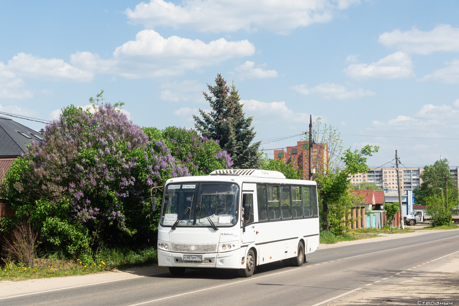 Москва, ПАЗ-320412-04 "Вектор" № С 487 ВМ 799