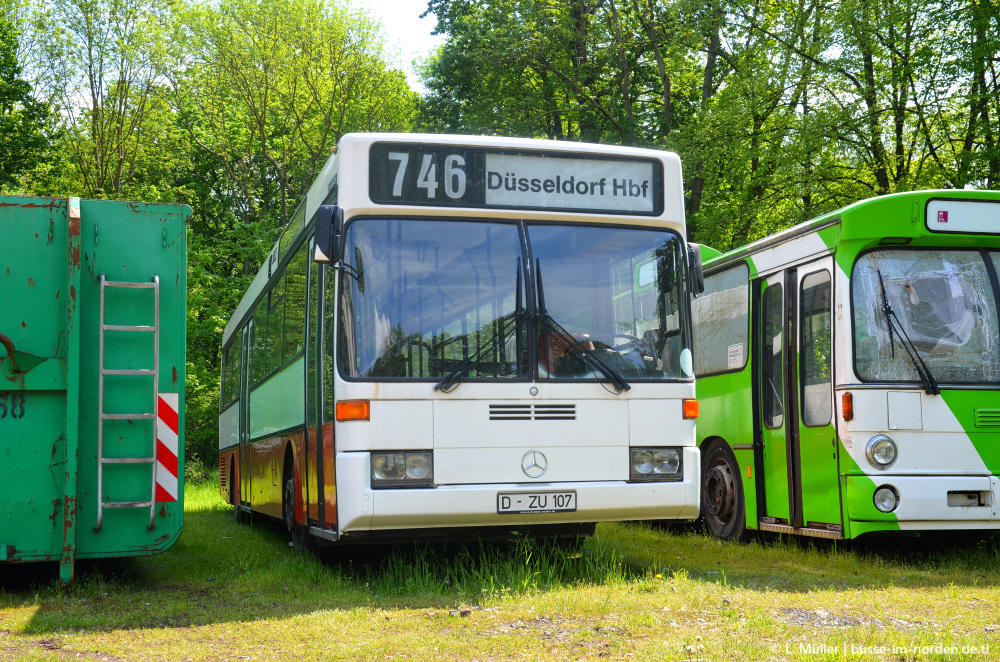 Нижняя Саксония, Mercedes-Benz O405 № 6007; Нижняя Саксония — Bustreffen Wehmingen Hannoversches Straßenbahnmuseum 14.05.2023