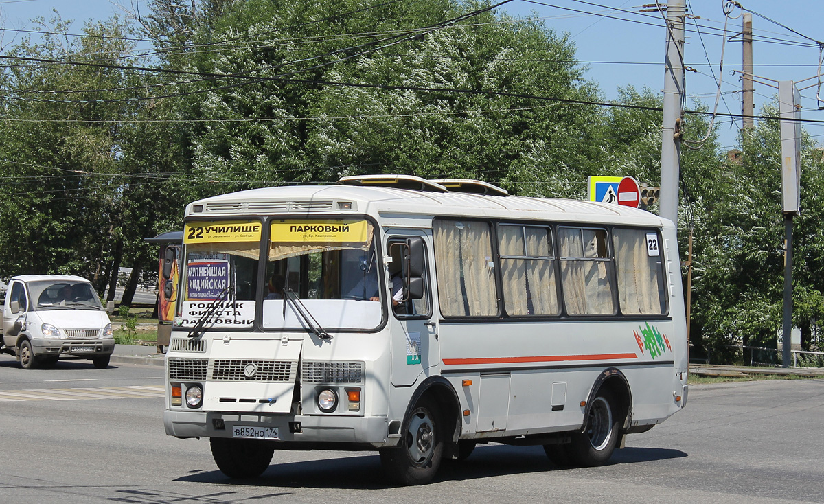 Челябинская область, ПАЗ-32054 № В 852 НО 174