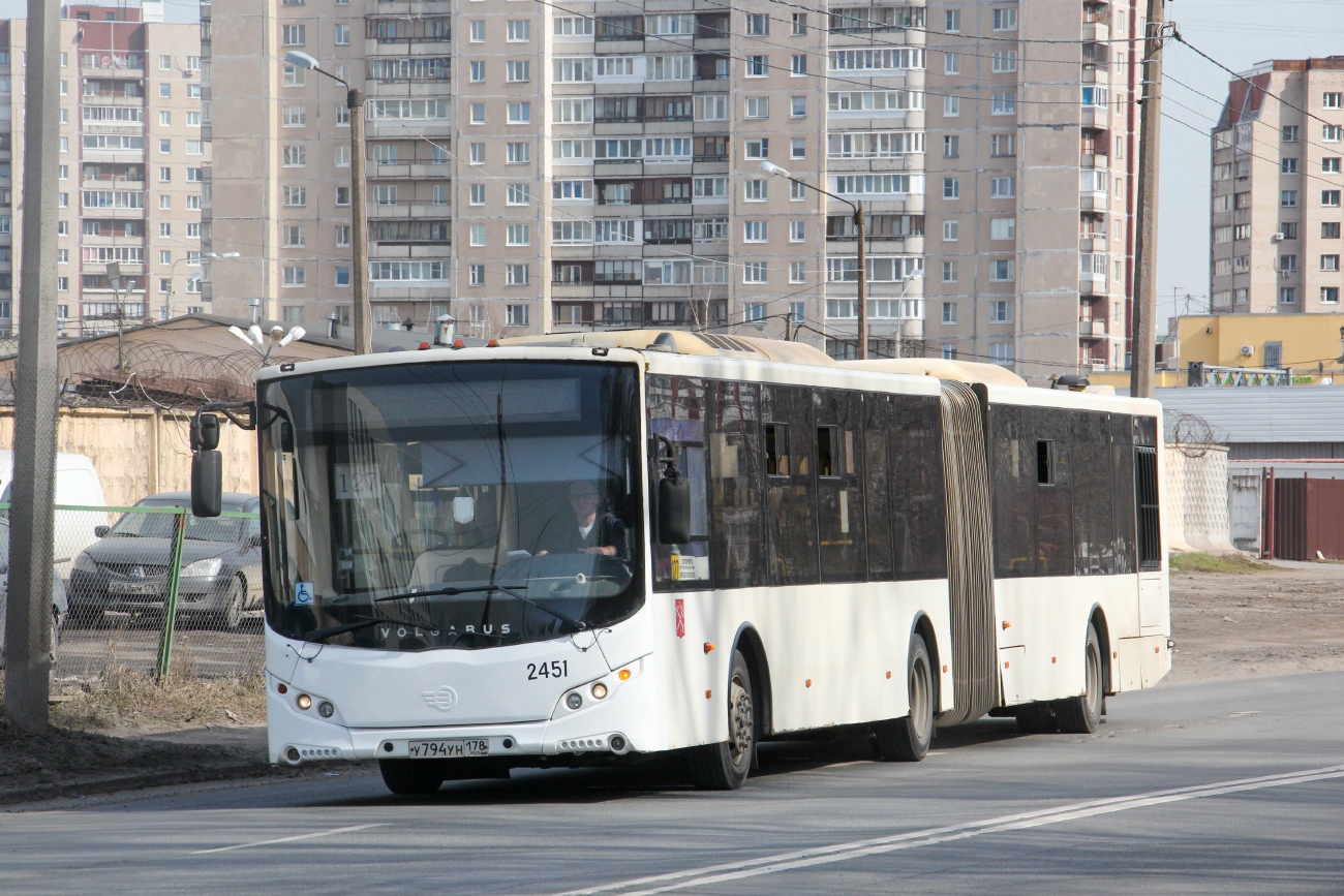 Санкт-Петербург, Volgabus-6271.05 № 2451