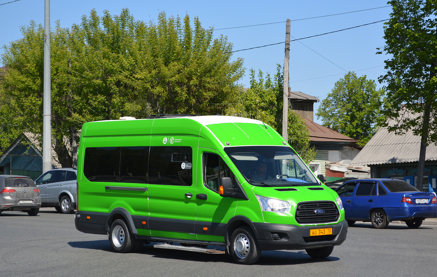 Тюменская область, Ford Transit FBD [RUS] (Z6F.ESG.) № АО 343 72