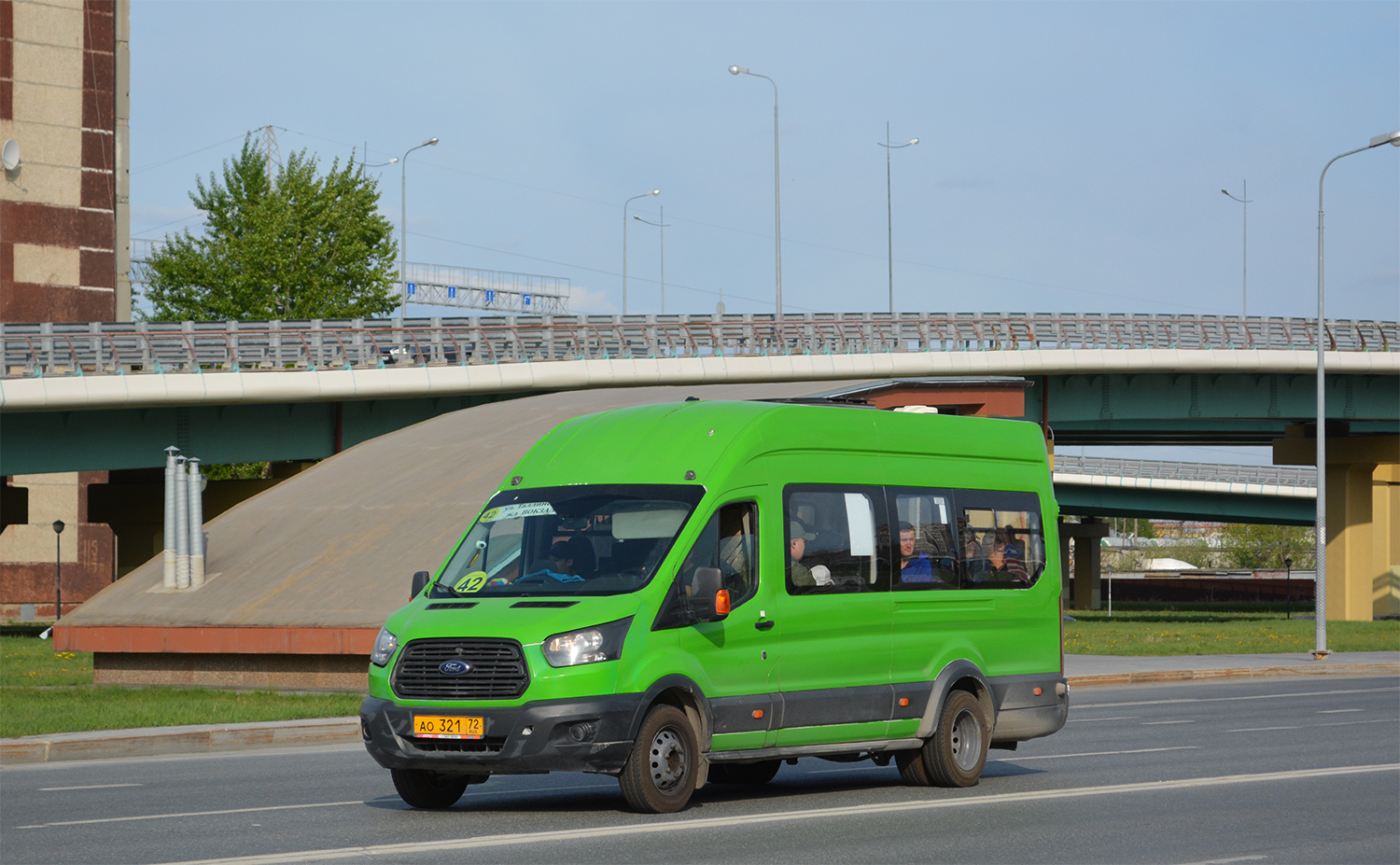 Tumen region, Ford Transit FBD [RUS] (Z6F.ESG.) č. АО 321 72